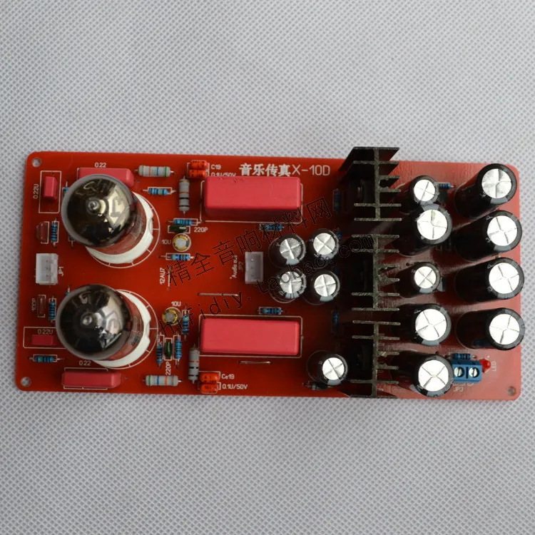 X-10D DIY fever Tube buffer stage Pre-amplifier board With Voltage Regulator 6N11 tube amp board