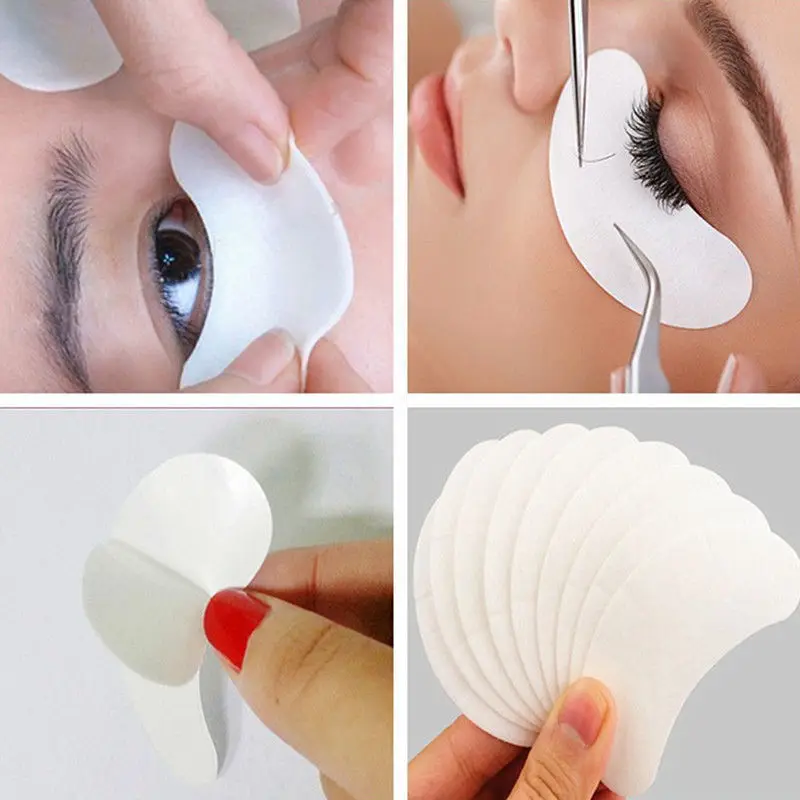 100 pairs/lot Eye Pad For Eyelashes Extension patches eyelash under eye pads lash extension Makeup and Accessories