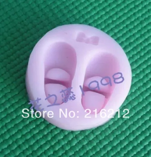 New Shoe Shape Silicone Mold Soap Mold Sugar craft Cake Decoration Fondant