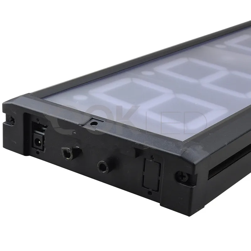 4"Remote Control Countdown Clock Gym Boxing Guitar Stopwatch Countdown Interval Timer Timer TABATA, FGB, MMA1, MMA2 4 Training