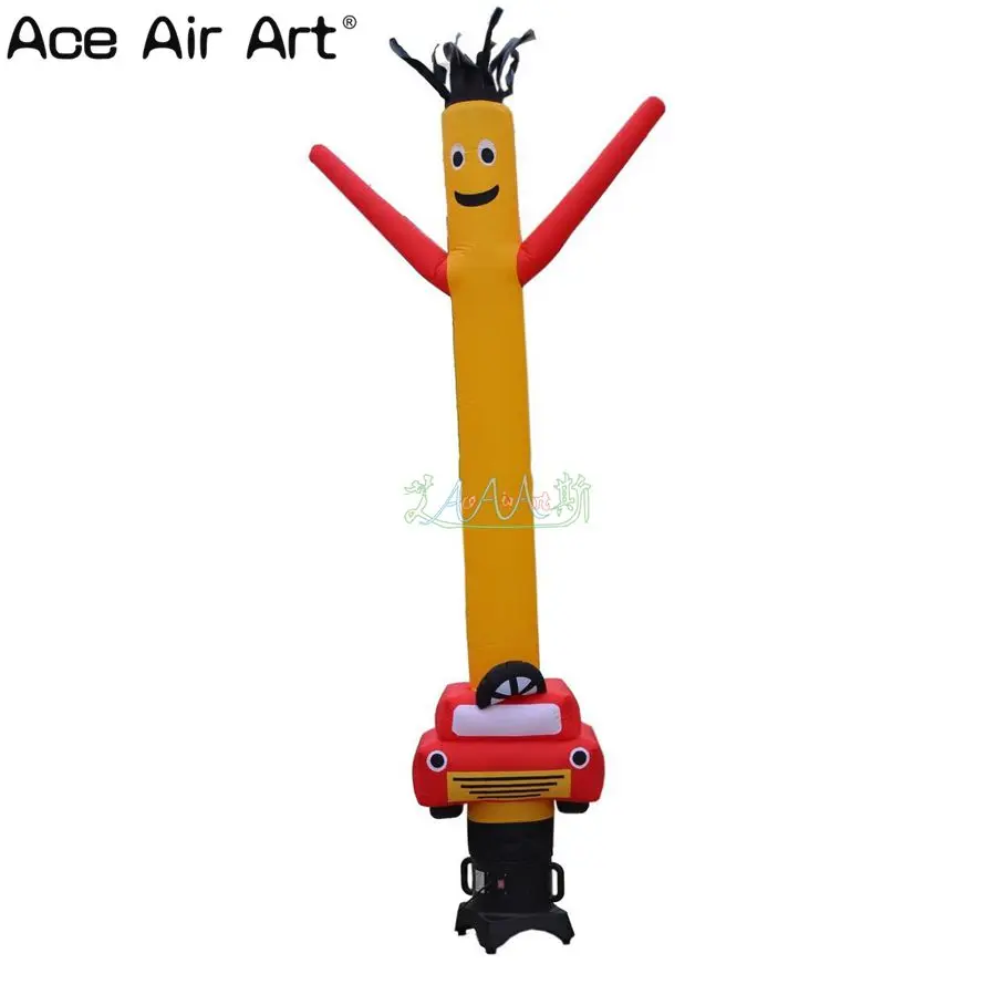 Free Shipping Car Cartoon Model Inflatable Car Wash Air Dancer