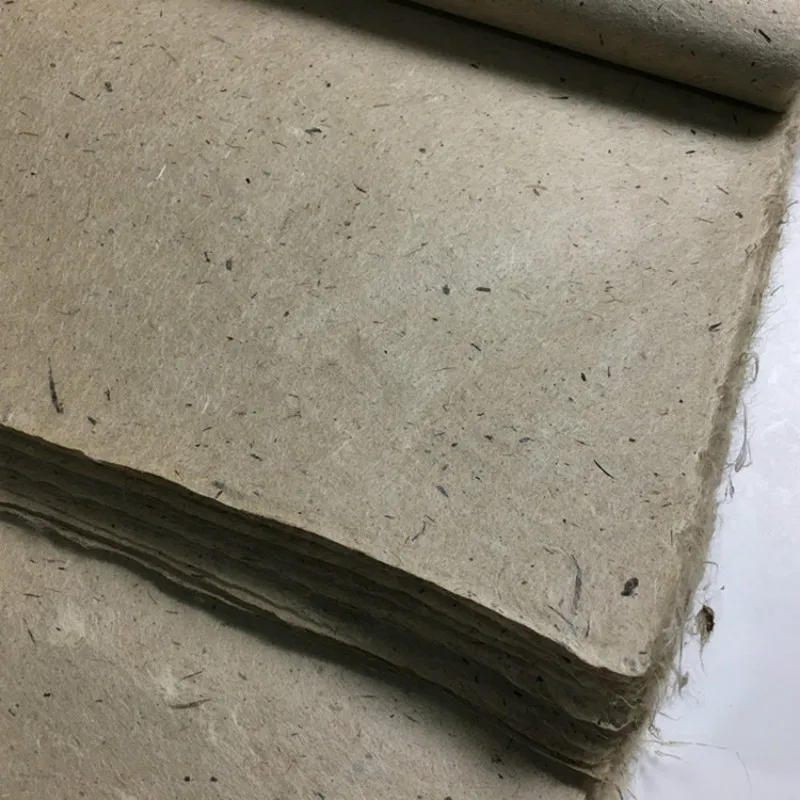 

Traditional Handmade Rice Paper Yun Long Fiber Paper Chinese Calligraphy Painting Rijstpapier Handcraft Mulberry Bark Paper