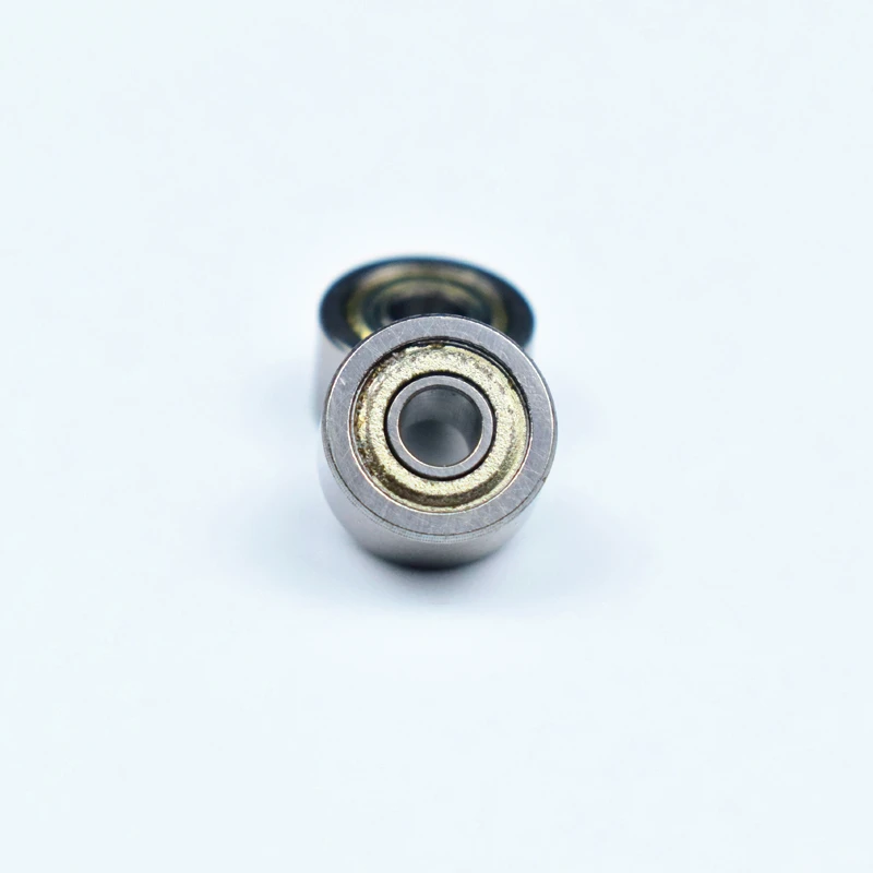 High Speed Mechanical Equipment Bearing, Chrome Steel, Metal, Selado, Frete Grátis, 603ZZ, 3x9x5mm, 10Pcs