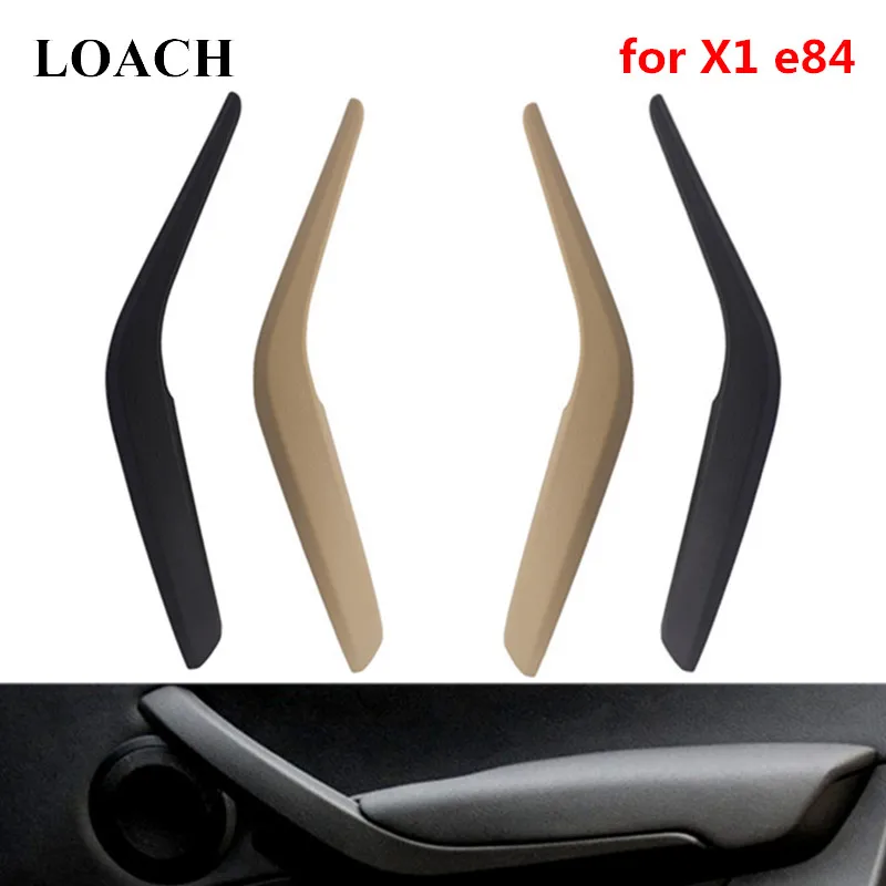 

Car Interior Doors Handles for BMW x1 e84 2010-2016 Inner CarHandle Bar Panel Pull Trim Cover Front Rear Left Right Black Beige