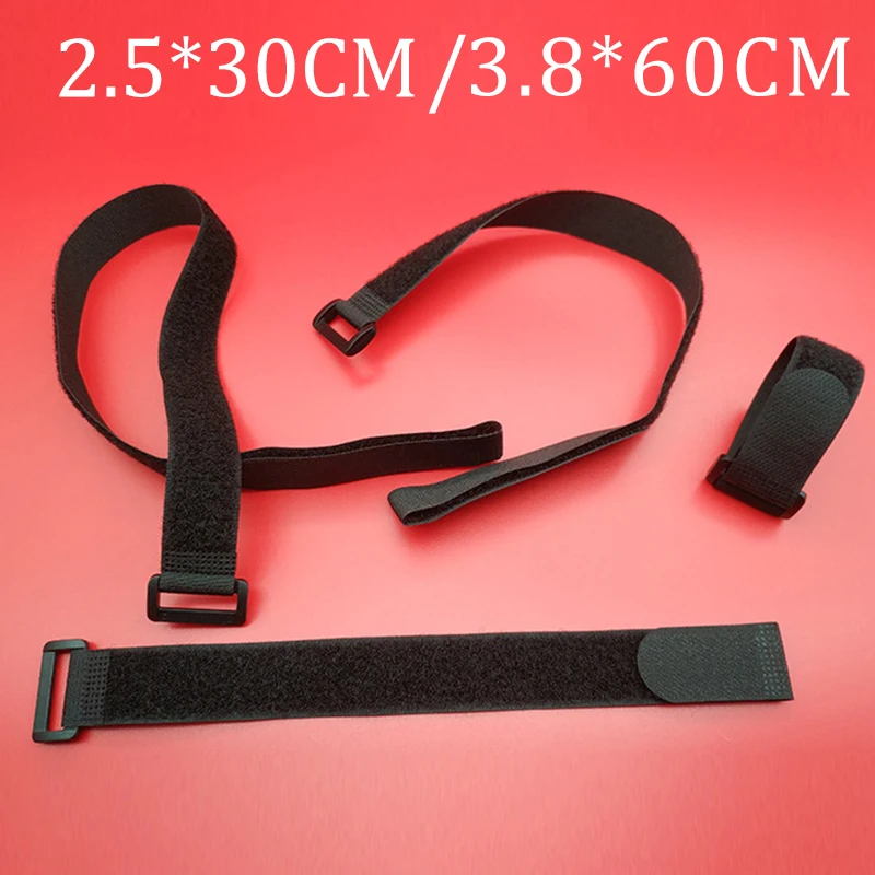 Nylon Hook and Loop Fastener Cargo Straps ratchet Belt Luggage Holder Fastener Straps Motorcycle Belt Car Outdoor Camping Bags