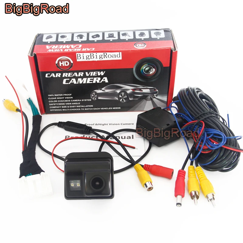 BigBigRoad For Mazda CX-5 CX 5 CX5 2015 2016 2017 Original Monitor Compatible With 28 Pins Adapter Car Rear View Parking Camera