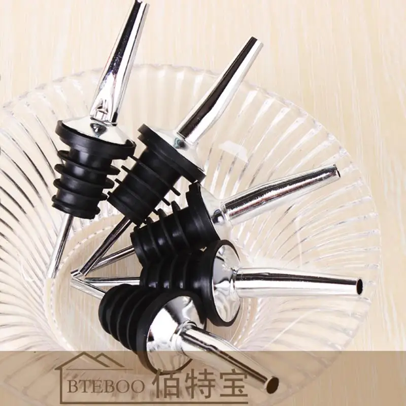 1pcs Stainless steel wine bottle pourer oil bottle stopper wine mouth bottle stopper separator Barware kitchen tools