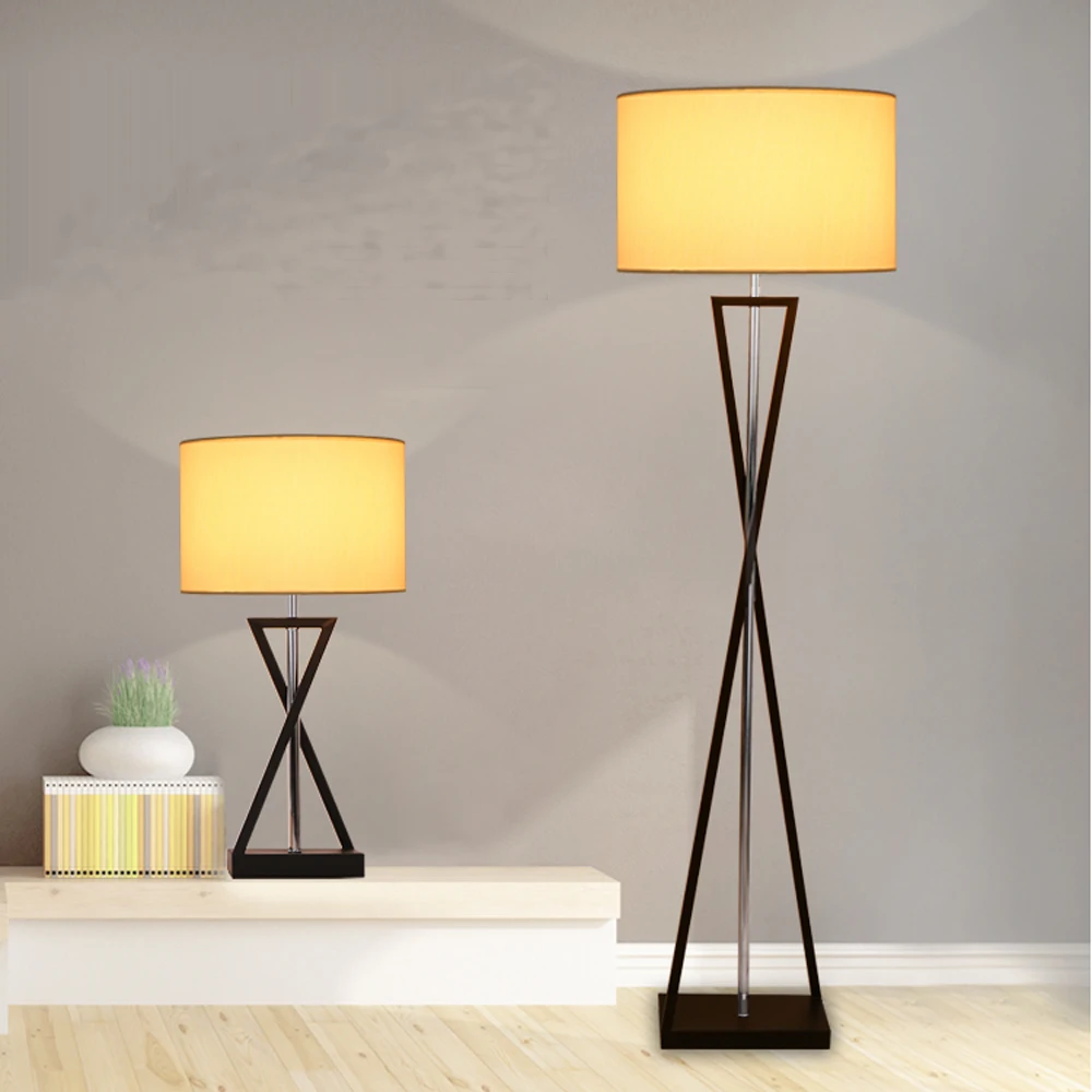 

led e27 Nordic Iron Fabric LED Lamp LED Light LED Floor Lamp Floor Light For Foyer Study Dinning Room Bedroom