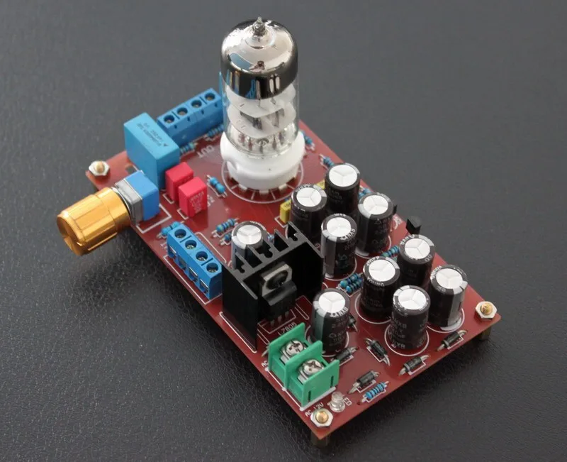 AC12V 10W 6N3 Tube buffer amplifier board / Tube pre-amplifier board (Does not include transformer)