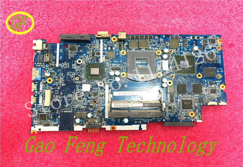 for Clevo K590S W370ET Laptop Motherboard 17.2 Dimensions 6-71-W3700-D03 DDR3 GTX660 100% tested ok