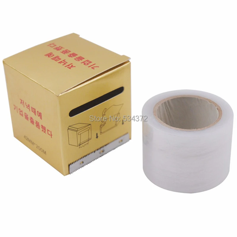 1Pc 42/60MM Tattoo Eyebrow Lips Plastic Wrap Permanent Makeup Supplies Preservative Film Tattoo Accessories Eyebrow Cover