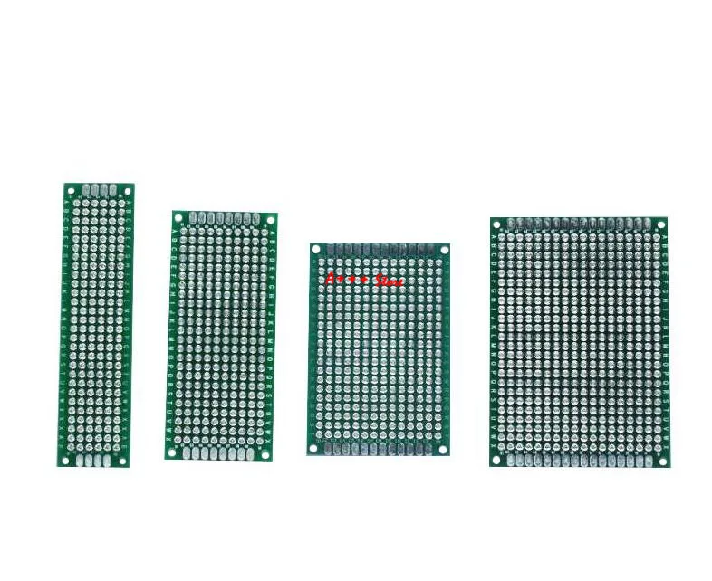 86040 4pcs 5x7 4x6 3x7 2x8 cm double Side Copper prototype pcb Universal Board electronic diy kit PCB