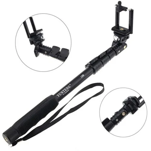 Imagen 2 del producto Yunteng 188 /1288 trípode monopod autofoto palillo para la cámara y teléfono monopod para gopro IOS iPhone Android Bluetooth control remoto