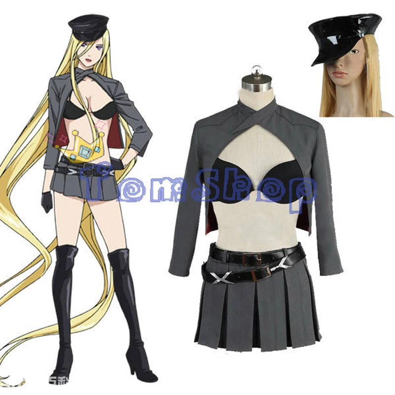 Anime Noragami Bishamonten Cosplay Uniform Suit Women Girls Sexy Fancy Party Halloween Costumes Full Set Custom-made