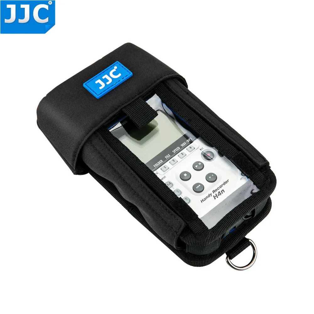 JJC-bolsa remota de accesorios para cámara grabadora H4n, protector de pantalla LCD, funda