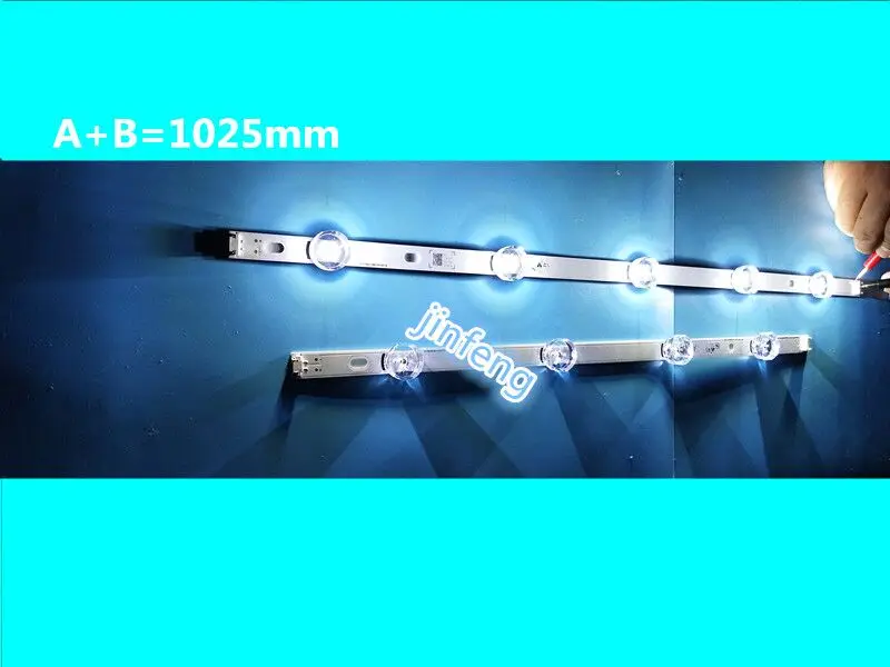 100% nowy 10 sztuk/zestaw listwy LED dla L G 49 telewizor z dostępem do kanałów 49LF5500 UA 49LB629V ZM 49LB561U ZE 49LB5610 ZC 49LB582V ZG 6916L