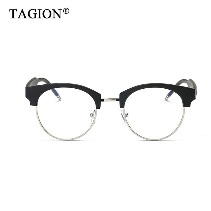 

TAGION Men's Gaming Glasses Radiation Resistant Computer Goggles Anti-blue Clear Eyeglasses Women Fashion Accessories 8630