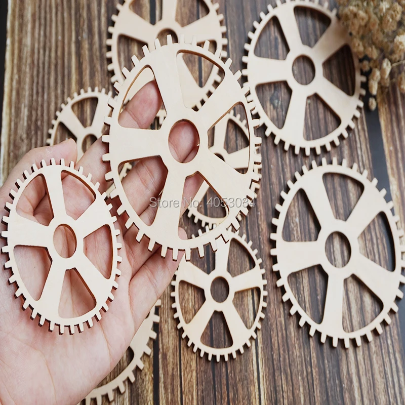 Di legno Steampunk Ingranaggi per Artigianato-Laser Cut-Steampunk Ingranaggi