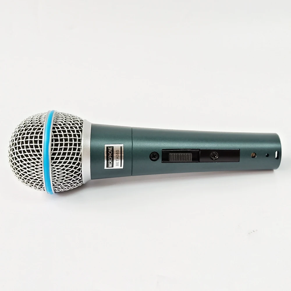 Beta58a sm58s Handheld-Karaoke-Kabel mikrofon singen Vocal B-Box Kirche Lehr mikrofon mit Ein/Aus-Schalter
