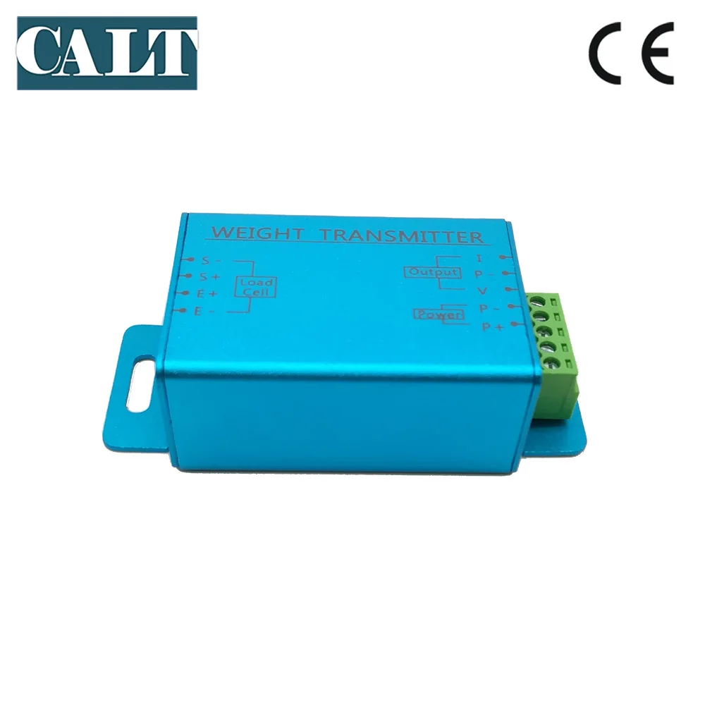 CALT 고정밀 간섭 방지 계량 트랜스미터 전송 4-20mA 0-5V 0-10V, 로드셀 포스 앰프