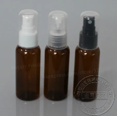 

30 x 50ml High Quality Amber Perfume Mist Sprayer Bottle With Full Cover 50cc Cosmetic Packaging