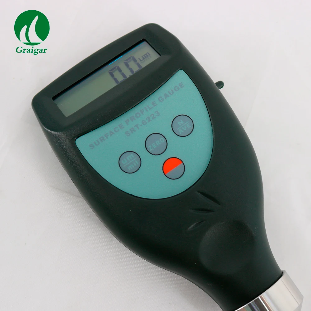 SRT-6223 Handheld Surface Roughness Tester With 4 Digits LCD Display Surface Profile Gauge ​Measure Range 0 To 30 Mils SRT6223