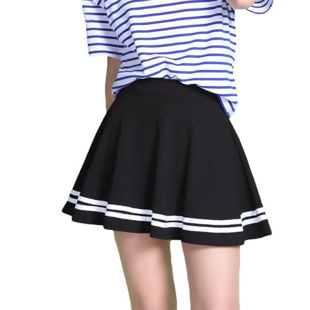 Striped black