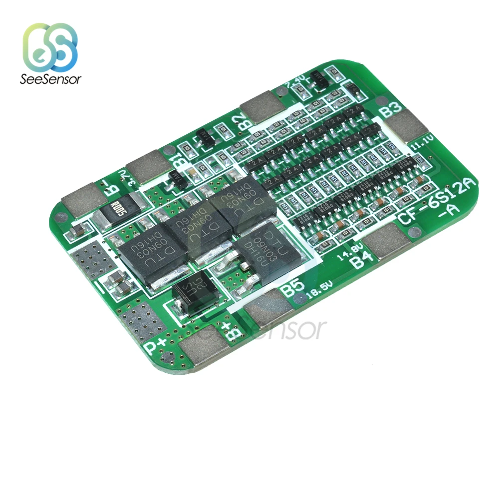 1S 2.5A 2S 3A 3S 20A 4S 30A 5S 15A Li-ion Lithium Battery 18650 Charger PCB BMS Protection Board Drill Motor Lipo Cell Module