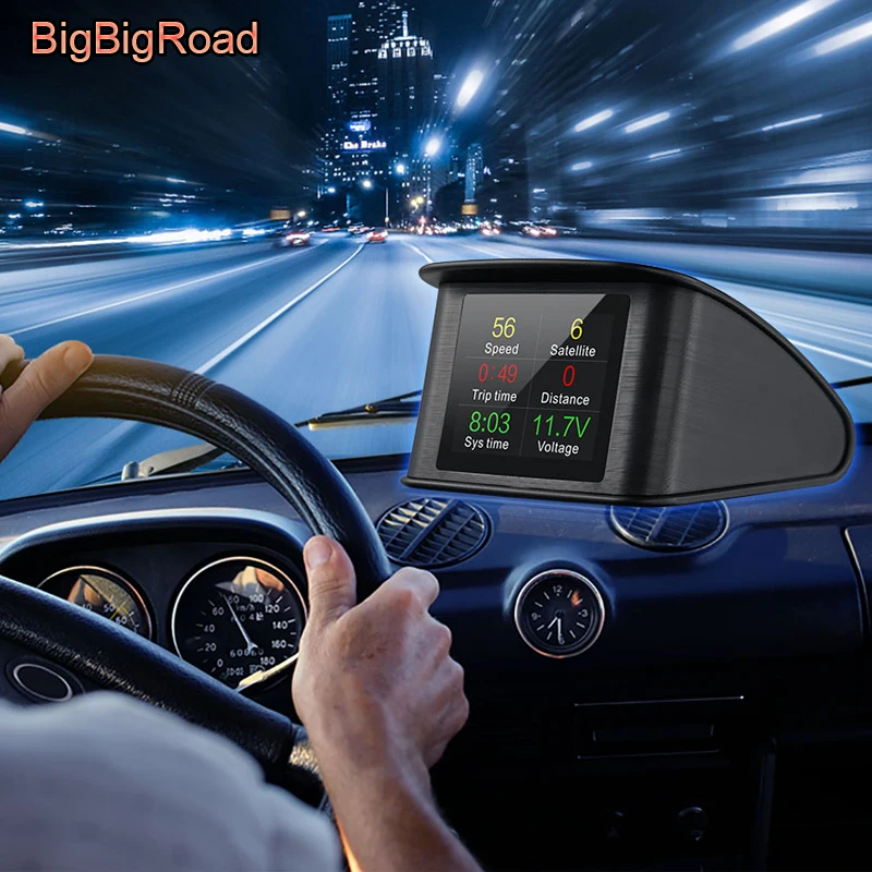 BigBigRoad For BMW 3 4 Series F30 F31 F34 X3 E46 F32 F33 F36 X4 F26 G01 Car Hud OBD 2 Speed Windscreen Projector Head Up Display