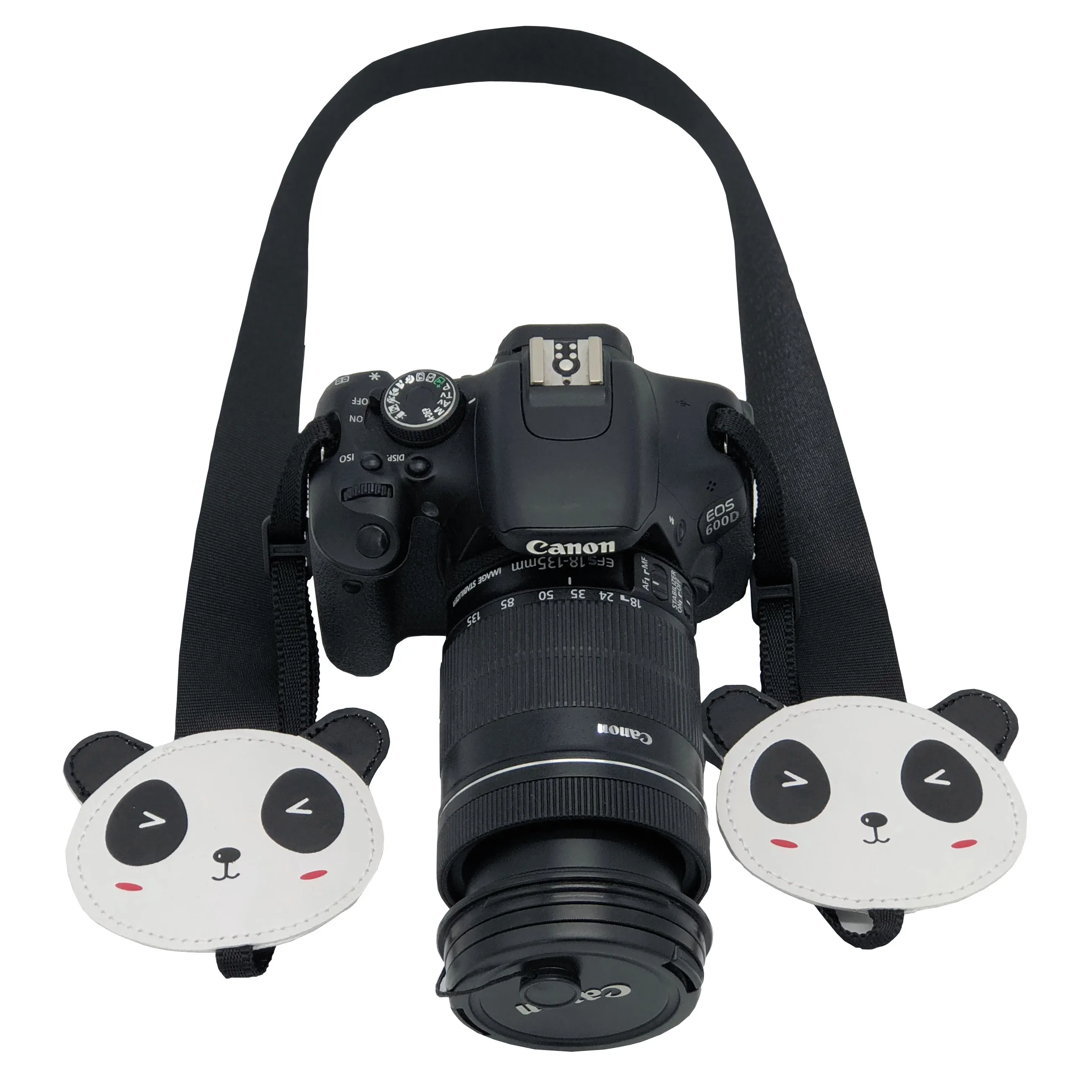 Bella Panda Arcobaleno MikeyCamera Collo Della Cinghia Della Macchina Fotografica Della Cinghia Cinghia di Protezione Per Canon Nikon Sony Pentax 550d 70d 60d 60d d7000