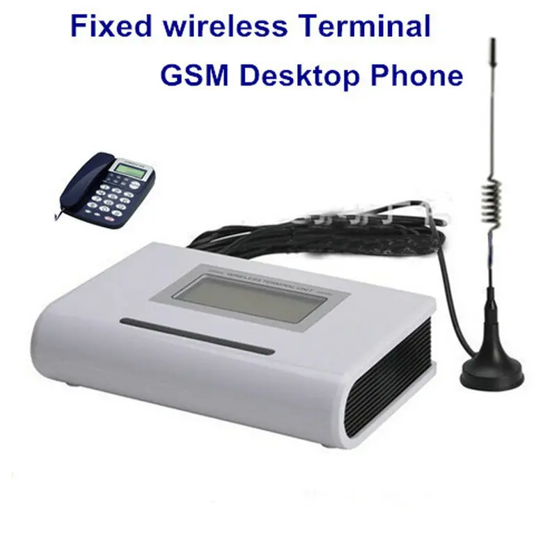 

(1 set) 3G WCDMA 2100MHz FWT Fixed GSM Terminal 800/850/1800/1900 Quad Band Wireless SIM Card Interchange support Can Edit IMEI