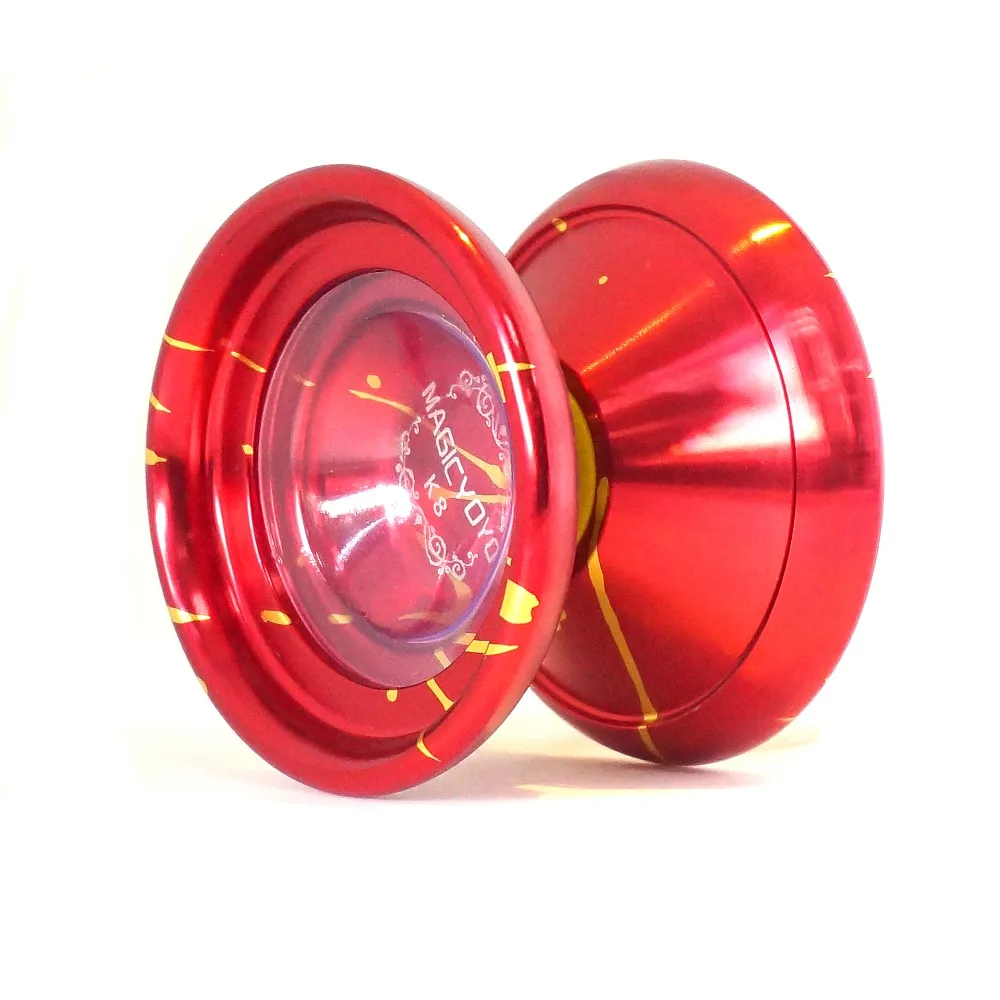 

MAGICYOYO K8 Leopard YOYO Metal bearing Professional yoyo Toys Special Props diabolo juggling