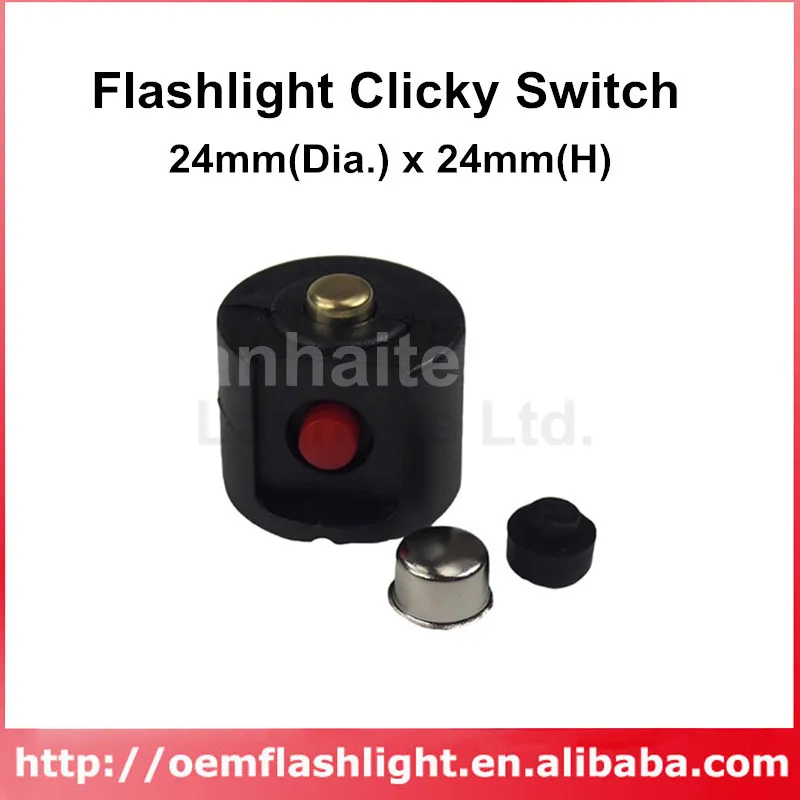 

Переключатель фонарика 24 мм (D) с портом для зарядки питания 3,5 мм с крышкой и прокладкой (1 комплект)
