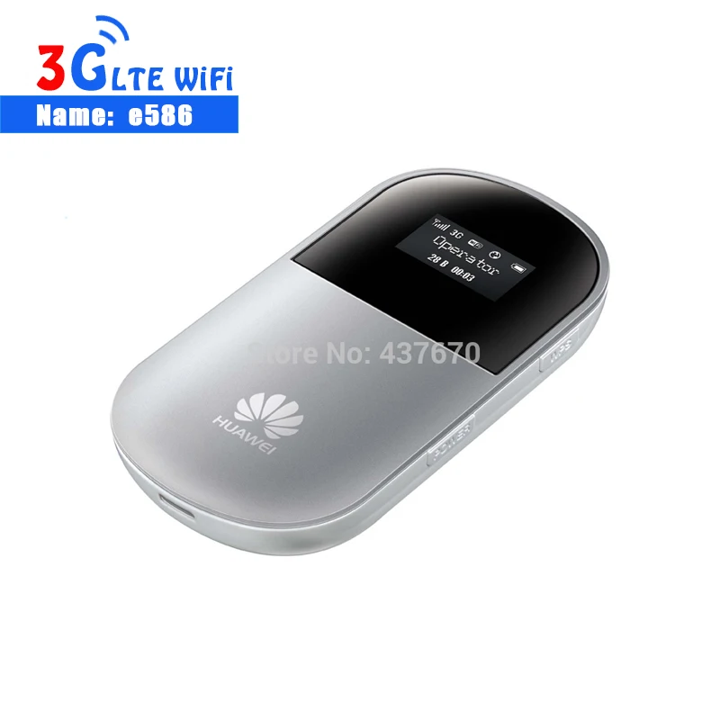 Unlocked Huawei E586 WifI 21.6 Mbps 3G Router WLAN Hotspot modem