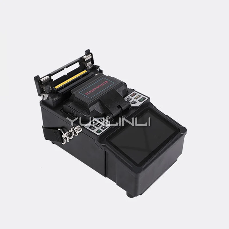 Fiber Fusion Splicer Fast Fusion Intelligent Heating Hot Melt Machine Automatic Jumper Cable Pigtail Leather Wire Fusion Machine