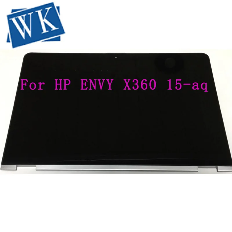 

15.6inch For HP Envy X360 15-aq series 15-aq105ng LED LCD Screen+Touch Digitizer bezel assembly black cable 1920*1080