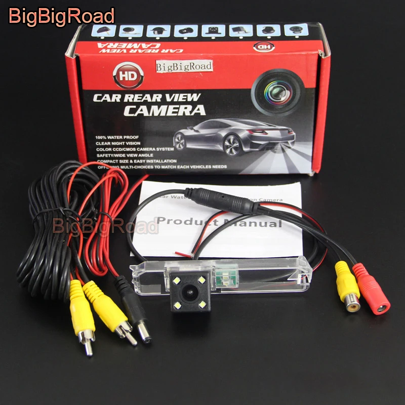 

BigBigRoad Car Rear View Backup Parking CCD Camera Night Vision Waterproof For Volkswagen Lavida 2008 2009 2010 2011