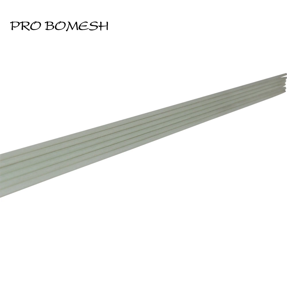 Pro Bomesh 3PCS/Lot 1.2M 80g 1 Section Solid Fiber Glass Handmade Rod Tip Boat Rod Tip DIY Rod Blank Building Repair