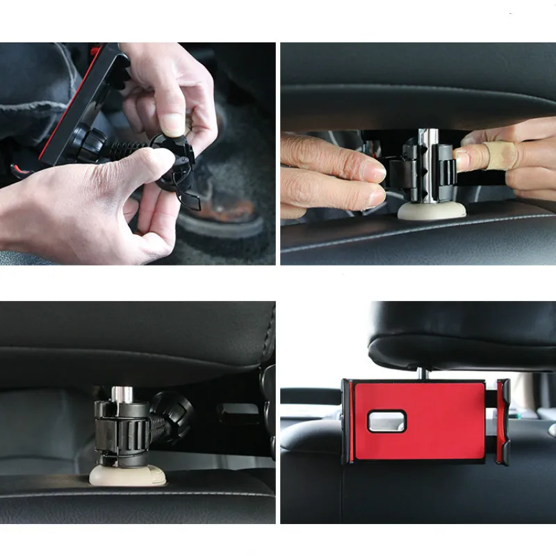 Adjustable Car Tablet Stand Holder for IPAD Tablet Accessories Universal Tablet Stand Car Seat Back Bracket For 4-11 Inch Tablet