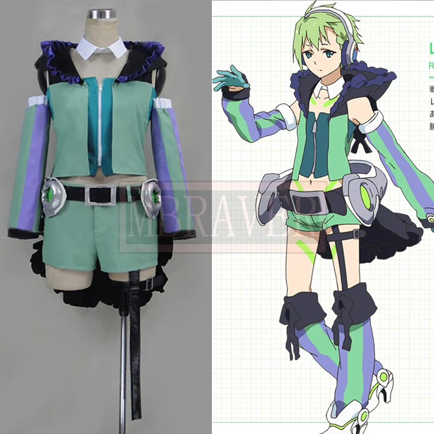 

Free Shipping Macross Delta Reina Prowler Uniform Cosplay Costume