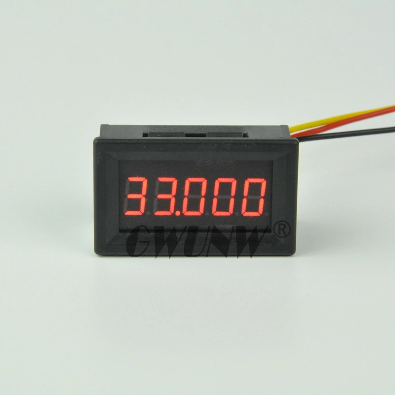 GWUNW BY536V DC 0-33.000V (0-33V)Voltage Tester Meter digital voltmeter  5 bit high precision