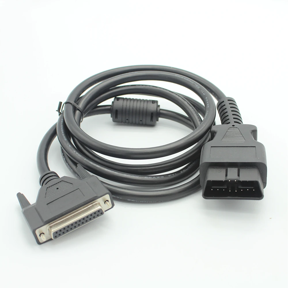 For Car diagnostic tools OBD2 16PIN Spnp-On Cables Red Box Main Cable Blue-Point Testing Cables to 25PIN Bluepoint cable