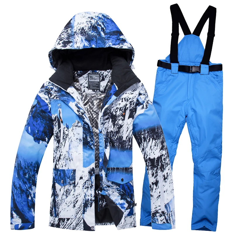 

Ski Suit Women Brands 2019 New High Quality Snow Snowboard Jackets Pants Warm Waterproof Windproof Winter Set Jacket Momen Ski