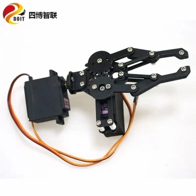 DOIT 2 DOF Aluminium Robot Arm Clamp Claw Mount Kit+ Servo for Robotic Manipulator DIY RC Toy Remote Control