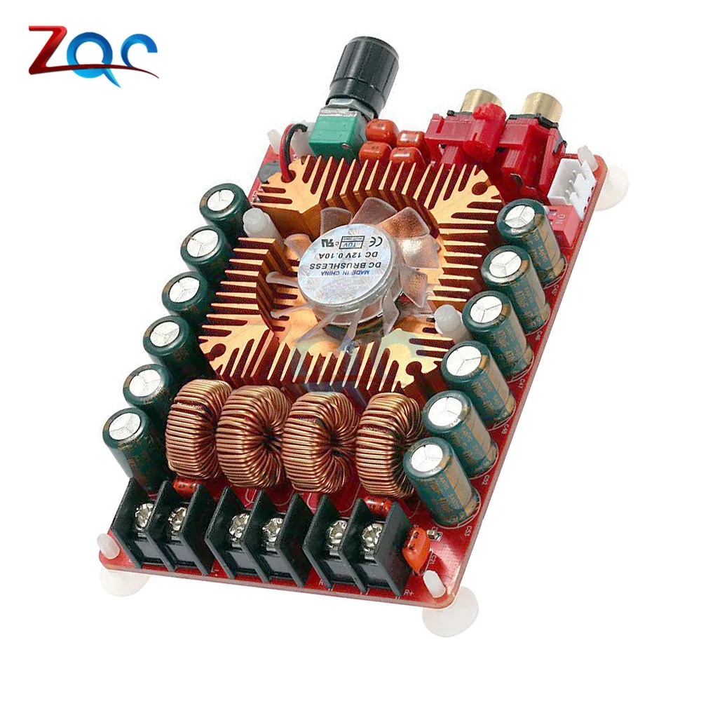 TDA7498E 2X160W Dual Channel Audio Amplifier Board Support BTL mono 220W DC 24V Digital Stereo Power Amp Board Amplifiers