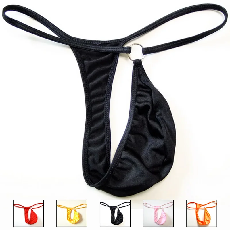 new sexy Men\'s Thongs U Convex Penis Pouch Briefs Underwear Lingerie For Men 2019 Sexy Mens Bikini G Strings Tanga jockstrap