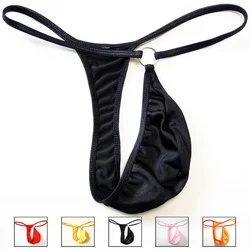 new sexy Men's Thongs U Convex Penis Pouch Briefs Underwear Lingerie For Men 2019 Sexy Mens Bikini G Strings Tanga jockstrap