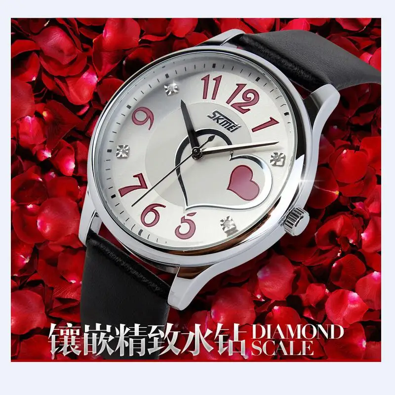 Fashions Women Dress Watches Casual Quartz Watch 30m Waterproof relogio feminino Women\'s Ladies Rhinestone Wristwatches