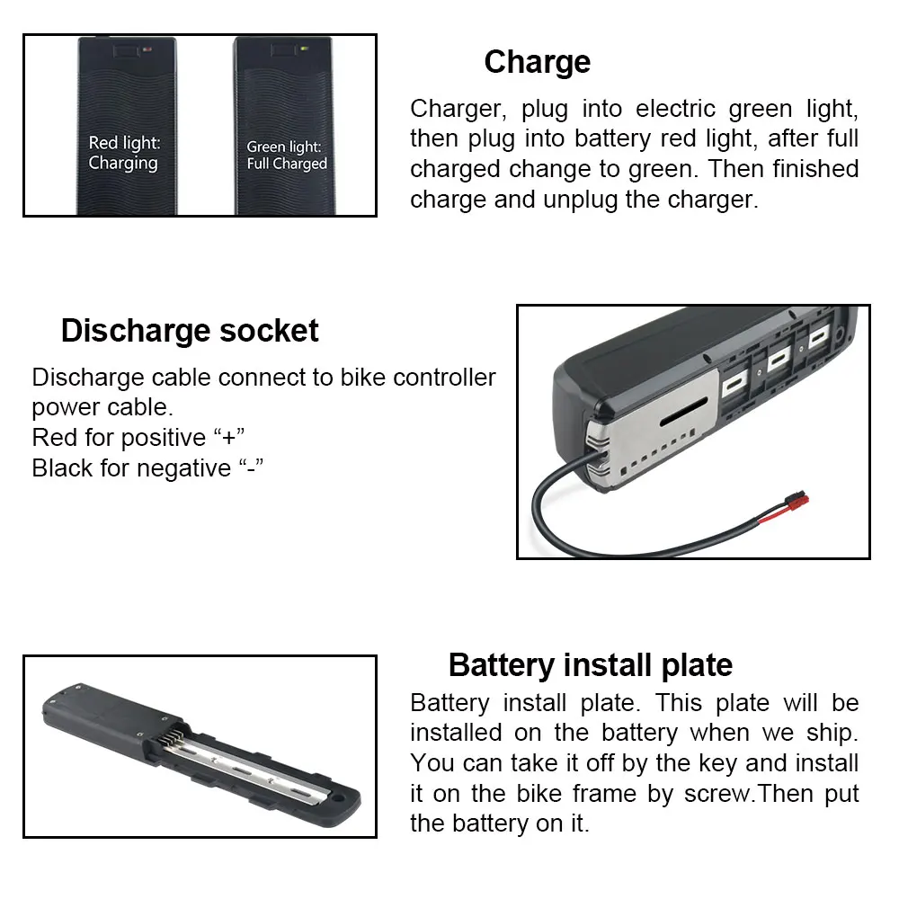 21700 18650 Hailong E-Bike-Akku 36V 15Ah 48V14Ah für Elektrofahrräder 1500W 1000W 750W 500W 350W Elektrofahrrad-Motor – Detail 9