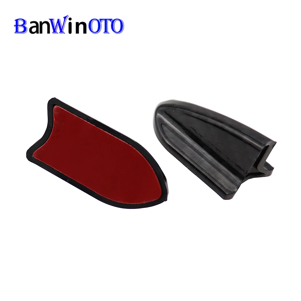 1 pcs Shark Fin Spoiler Diffuser Wing Windshield Vortex Generator for Bumper Roof Windscreen Car Tuning EVO Styling Universal